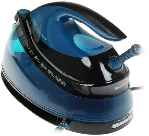 Паровая станция Philips GC7833/80, синий/черный