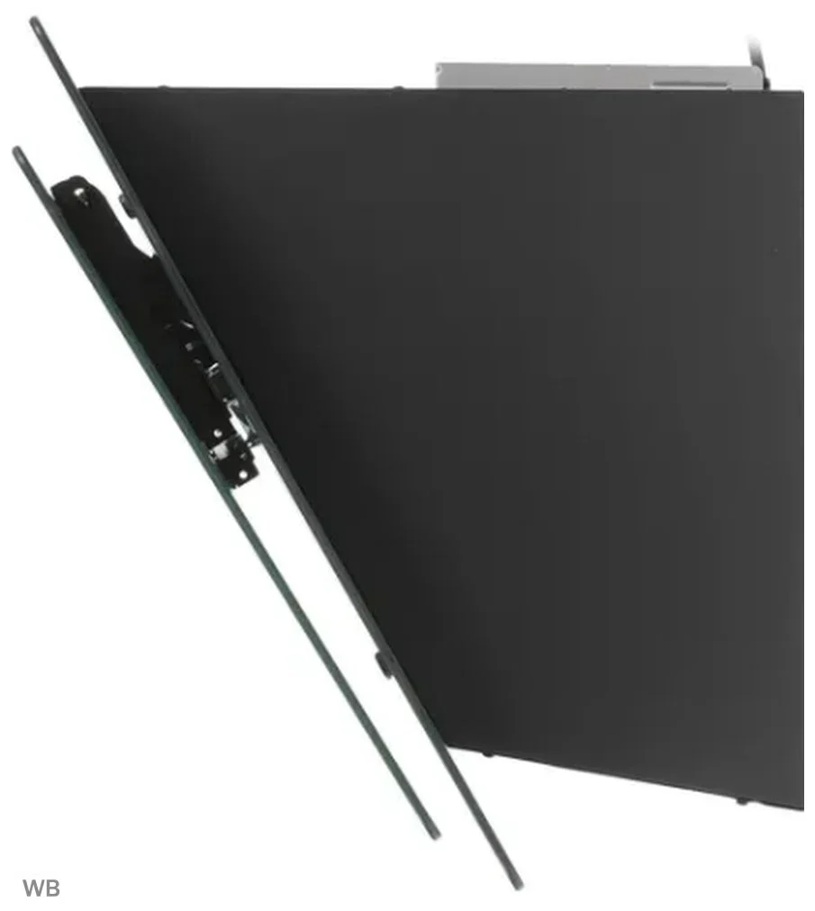 Вытяжка Centek CT-1830-60 Black <наклонная> ширина 60 см, 1000 м3/час (233 Вт), 3 скор, LED, сенсор