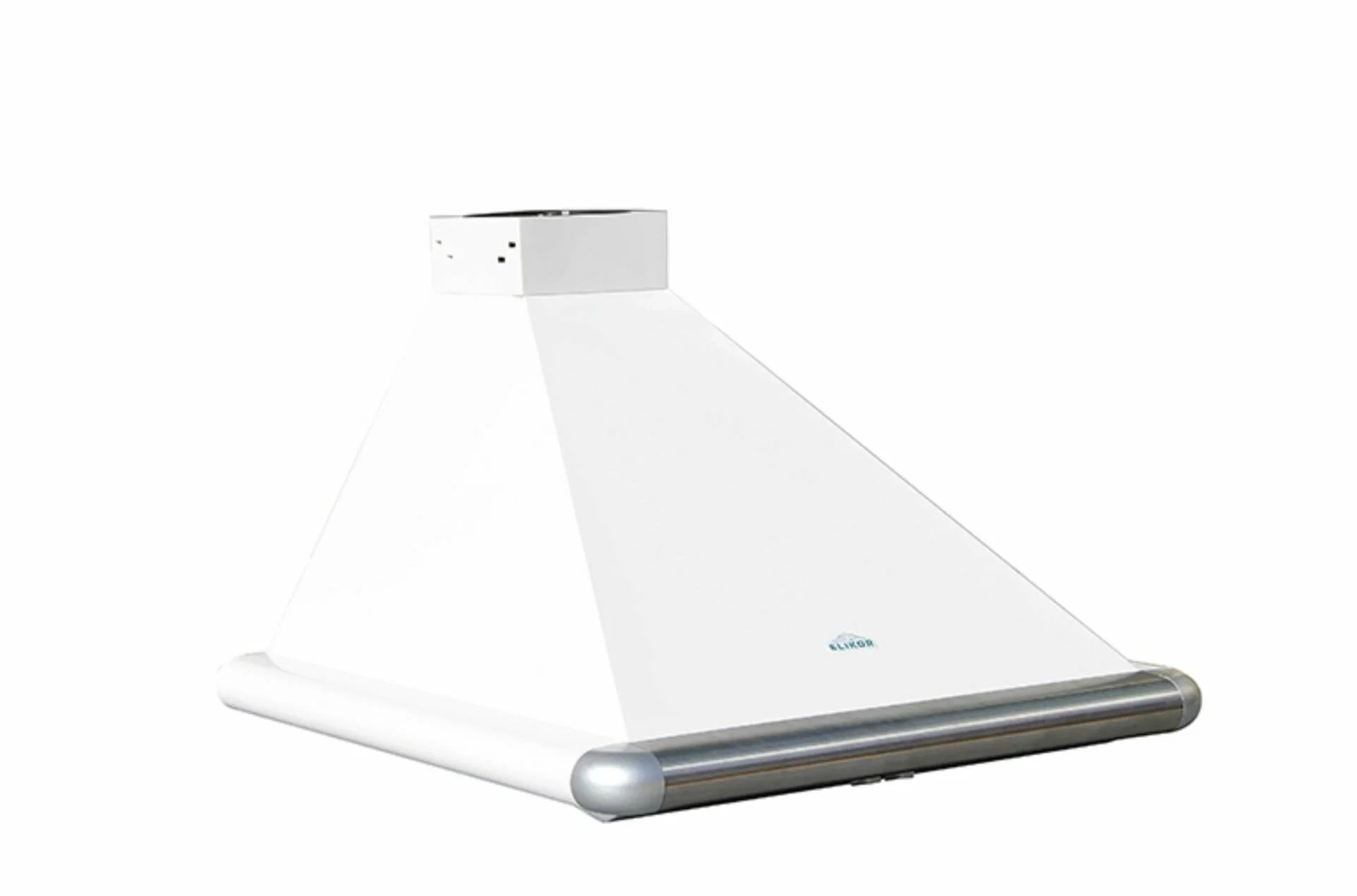 Вытяжка Elikor Saturn 50P-180-V1L WHITE/STEEL