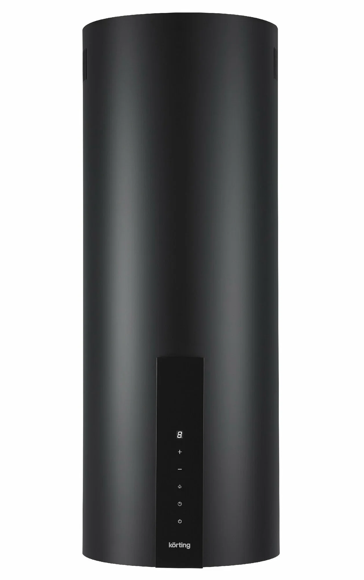 Вытяжка KORTING KHC 35969 DN Cylinder, настенная, 35 см, производительность 900 м3/ч, 3 режима, сенсорное управление, таймер, обратный клапан, LED осв