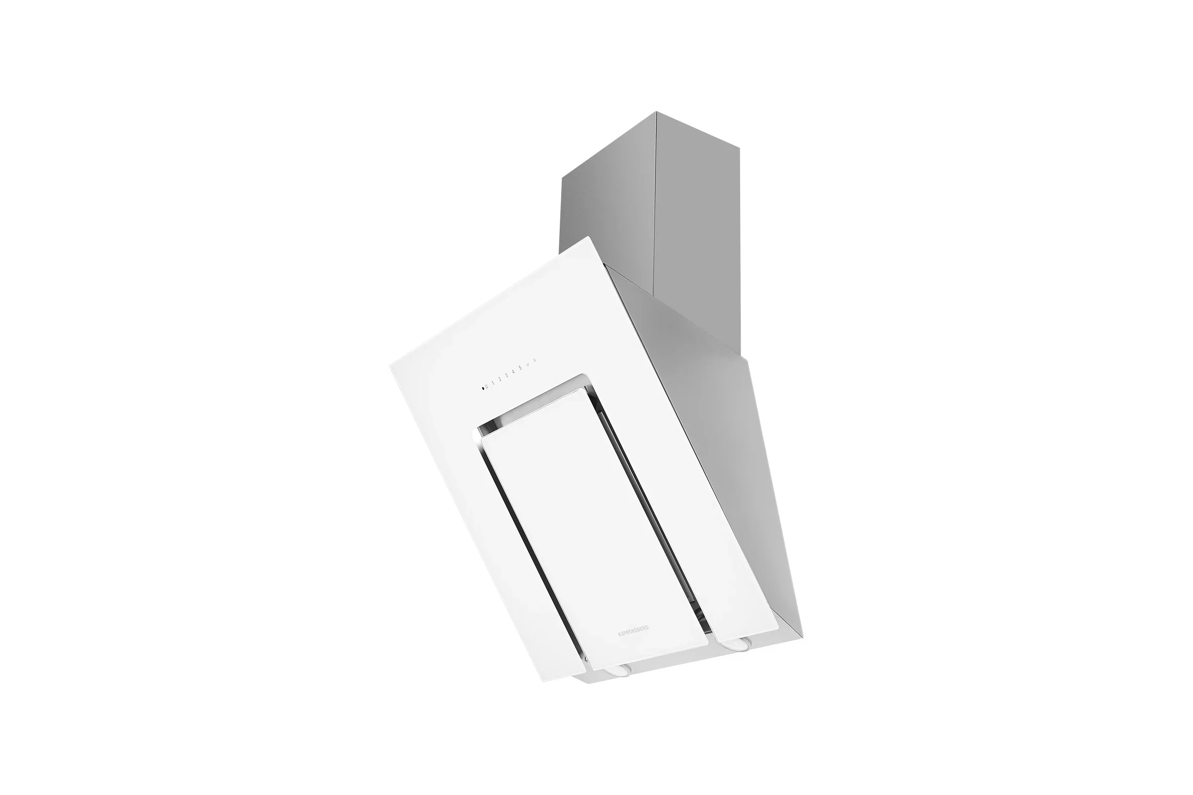 Вытяжка Kuppersberg F 660 W, ширина 60 см, отвод/рециркуляция, 900 м3/час, сенсорное управление, таймер, 5 скоростей, галогенное освещение 2х20 Вт, ме