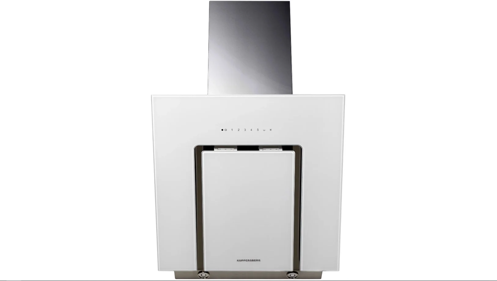 Вытяжка Kuppersberg F 660 W, ширина 60 см, отвод/рециркуляция, 900 м3/час, сенсорное управление, таймер, 5 скоростей, галогенное освещение 2х20 Вт, ме
