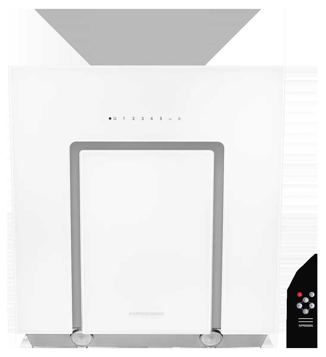 Вытяжка Kuppersberg F 660, ширина 60 см, отвод/рециркуляция, 900 м3/час, сенсорное управление, таймер, 5 скоростей, галогенное освещение 2х20 Вт, мета