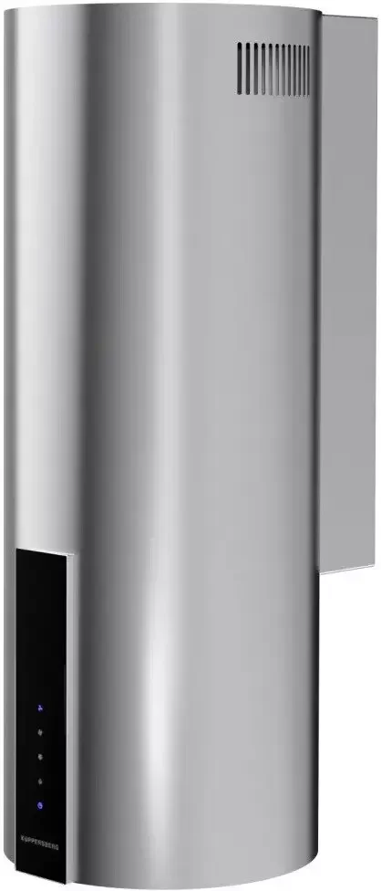 Вытяжка Kuppersberg MOTUBA 35 X, цилиндрическая, островная, 35 см, сенсорное управление, таймер, отвод/рециркуляция, 3 скорости, производительность 85