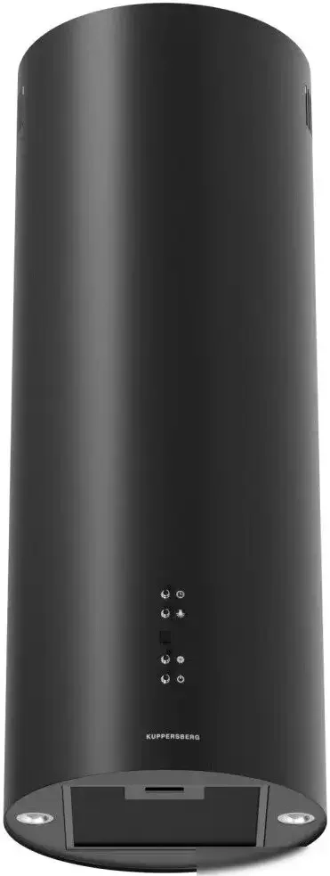 Вытяжка Kuppersberg TUBA 35 B, цилиндрическая, островная, 35 см, электронное кнопочное управление, таймер, отвод/рециркуляция, 3 скорости, производите
