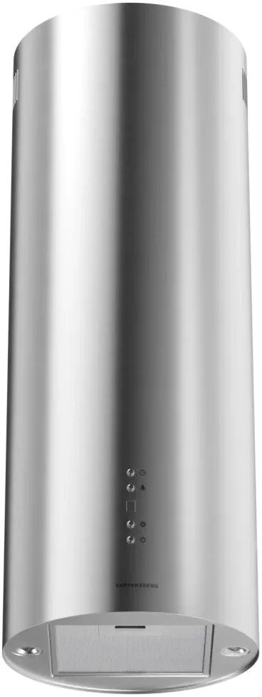 Вытяжка Kuppersberg TUBA 35 X, цилиндрическая, островная, 35 см, электронное кнопочное управление, таймер, отвод/рециркуляция, 3 скорости, производите