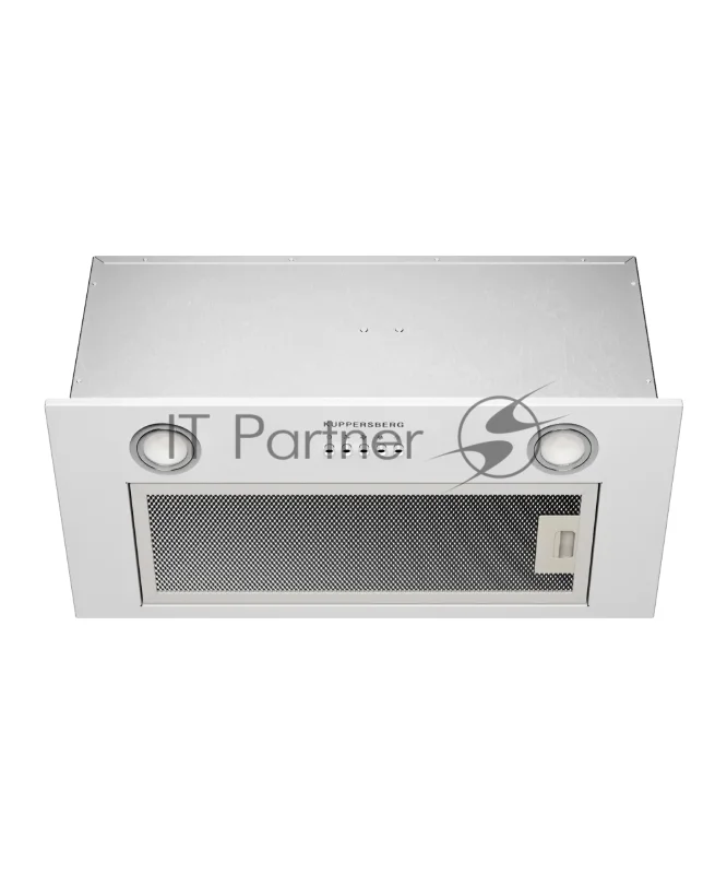 Вытяжка встраиваемая KUPPERSBERG High-Tech Inpush 60 W белый, 57.5 см, 780 куб. м/ч, 62 дБ
