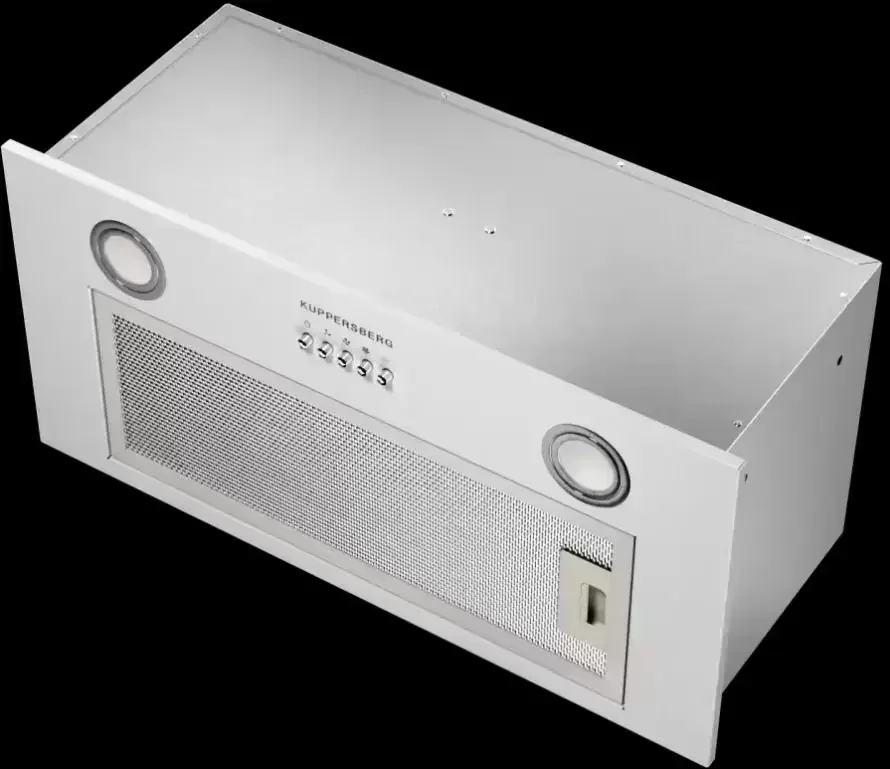 Вытяжка встраиваемая KUPPERSBERG High-Tech Inpush 60 W белый, 57.5 см, 780 куб. м/ч, 62 дБ