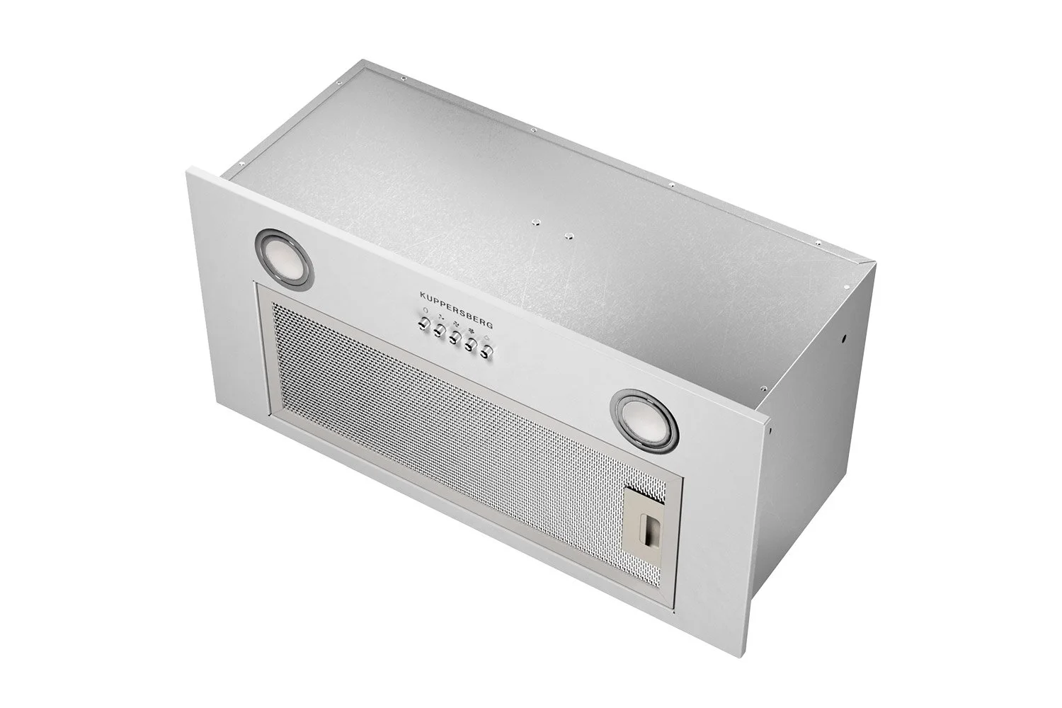 Вытяжка встраиваемая KUPPERSBERG High-Tech Inpush 60 W белый, 57.5 см, 780 куб. м/ч, 62 дБ