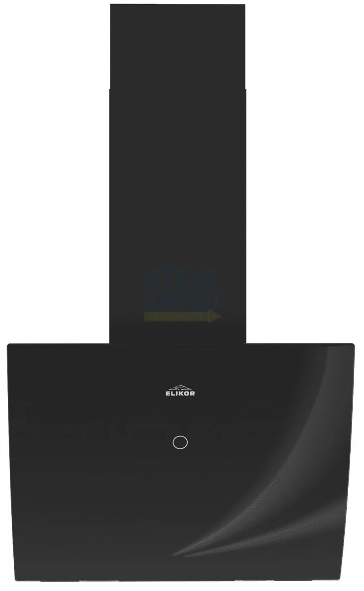 Вытяжка каминная Elikor Wave BK 50 черный, 50 см, 750 куб. м/ч, 56 дБ