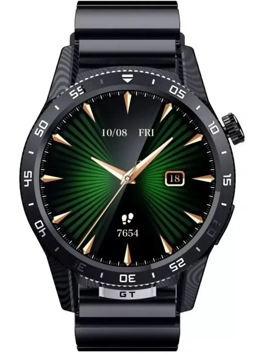 Умные часы Tecno Watch Neo 1.43" AMOLED корп.черный рем.черный (WN01)
