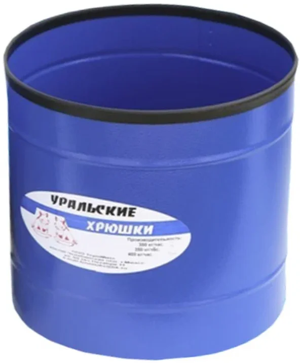 Зернодробилка Уральские хрюшки-400, 400 кг/ч, круглая