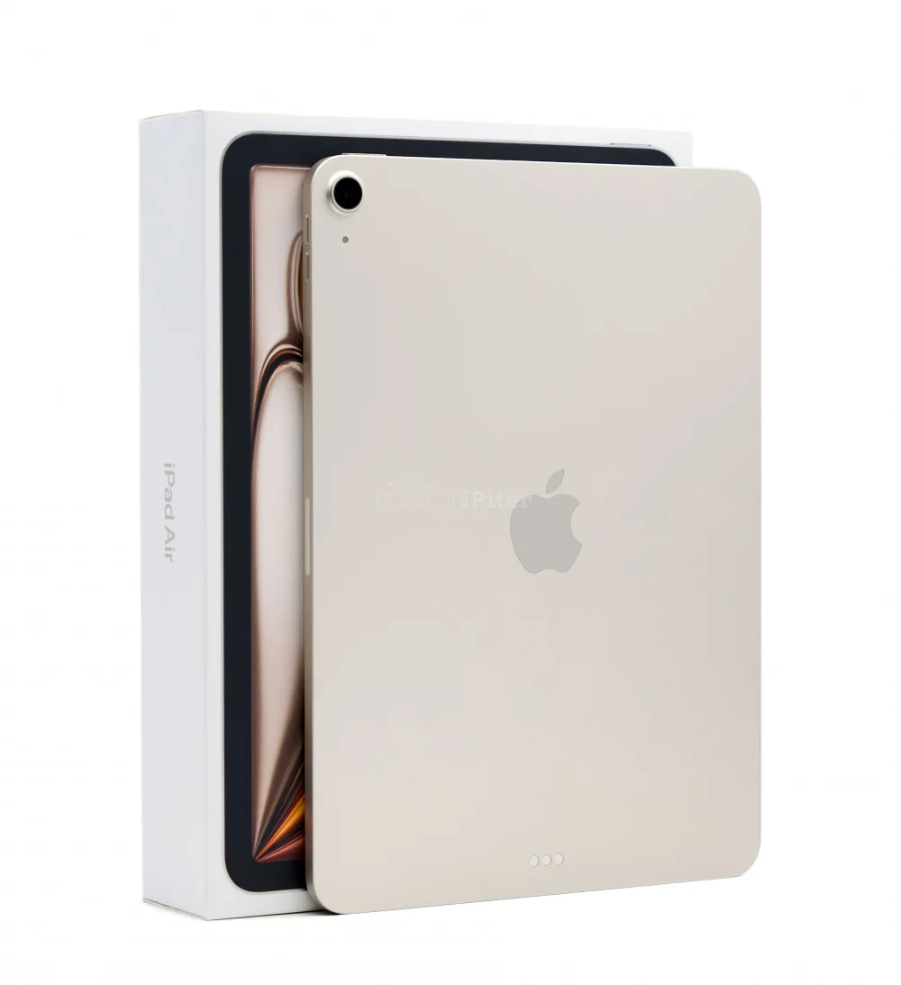 Планшет Apple iPad Air 2024 11.0", 8Gb, 512Gb, 5G, iPadOS, сияющая звезда
