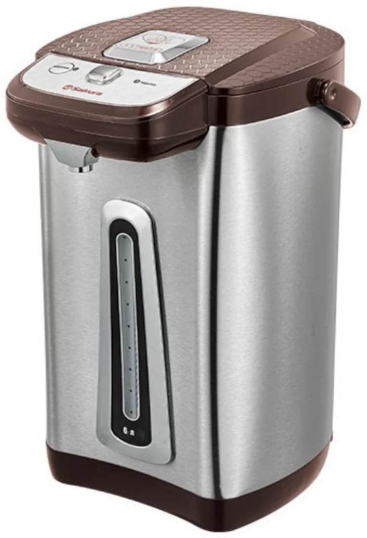Термопот Sakura SA-1346BR 6.0 л подсветка коричневый