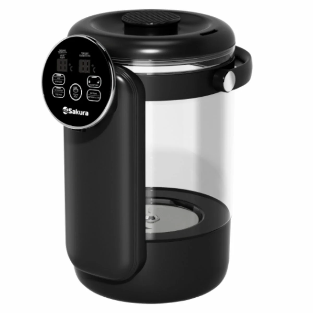 Термопот Sakura SA-1374W Premium 4,5л стекл. LCD сенсор 13темп замок таймер