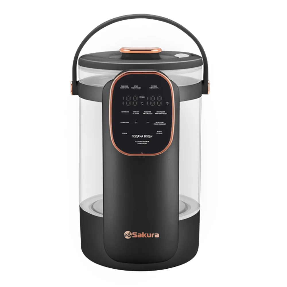 Термопот Sakura SA-1375W Premium 3л стекл LCD сенсор