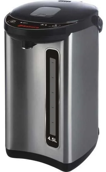 Термопот Sakura SA-314BS 4,5л черный/нерж