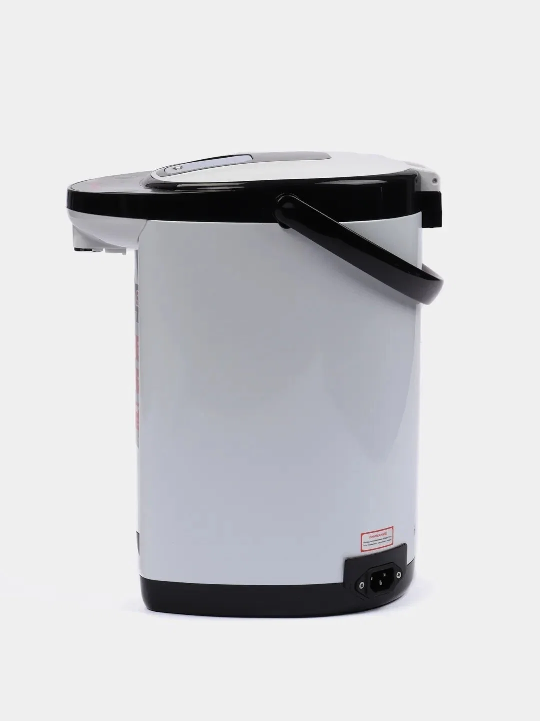 Термопот Sakura SA-314WB Мощность 750Вт. Объем 4,5л. Тип управления: кнопочный. 2 способа подачи воды. Материал колбы и корпуса - нерж. сталь. С функц