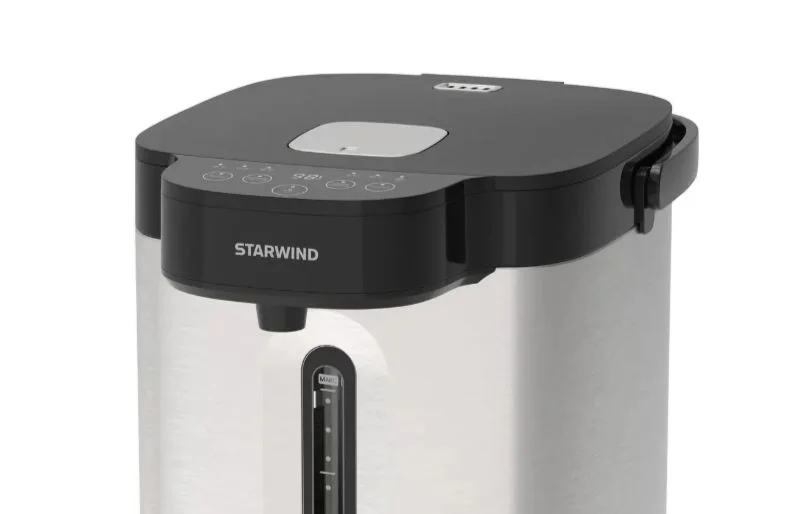 Термопот Starwind STP2725 3.2 л, 800 Вт, серебристый/черный