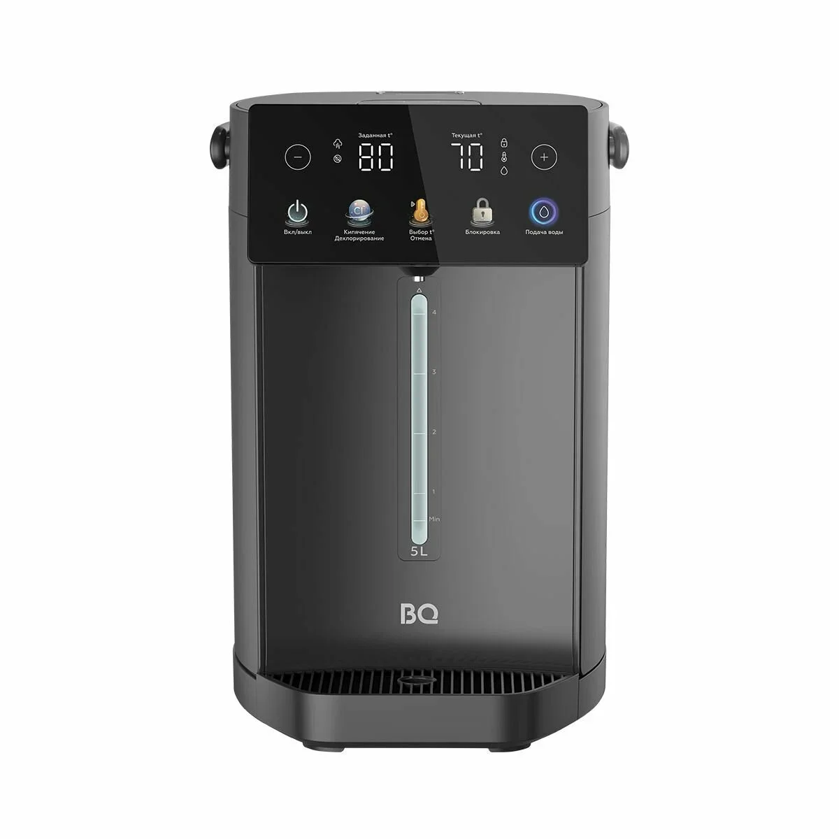 Термопот проточный BQ TP3001 White, мощность 2000 Вт, объем 3.2 л, сенсорное управление, количество температурных режимов: от 25 до 100°C, с шагом 1°С