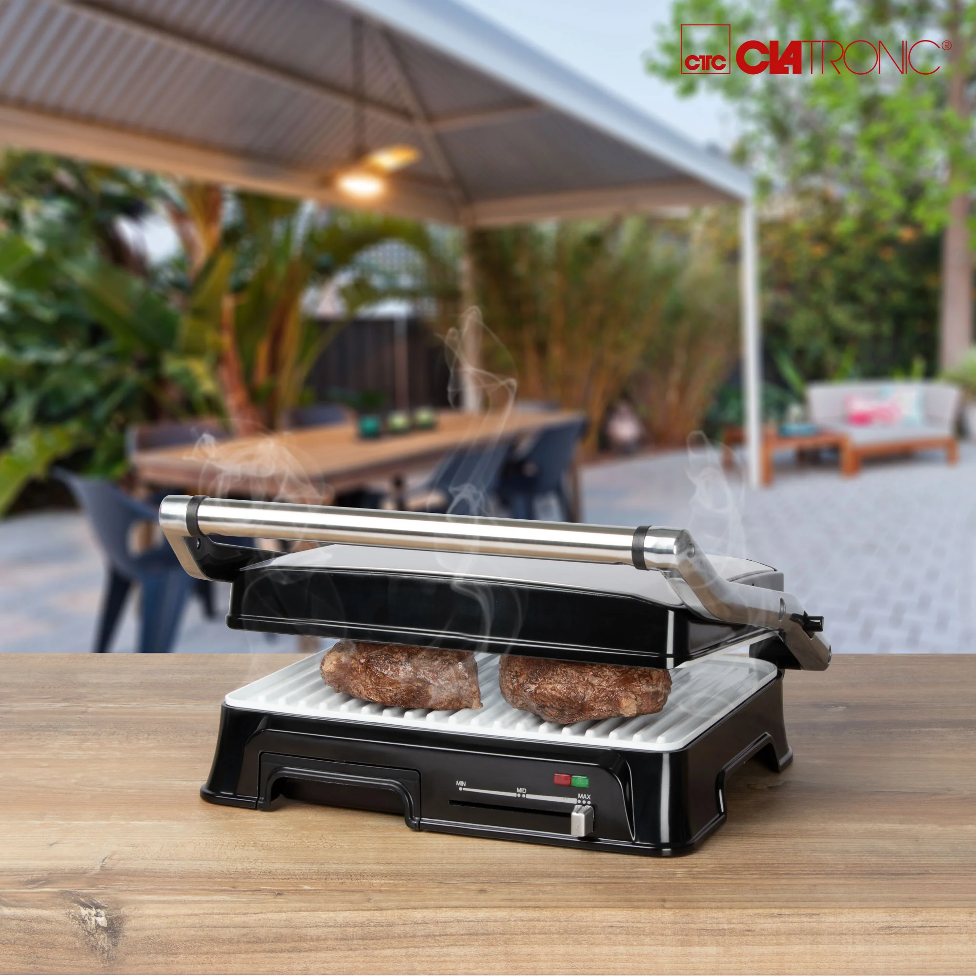 Гриль электрический Clatronic KG 3571 Keramik 2000W