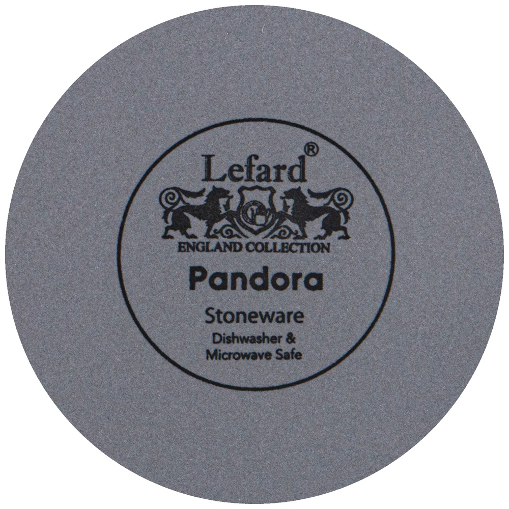 ТАРЕЛКА ОБЕДЕННАЯ LEFARD "PANDORA" 26,5 СМ СЕРАЯ (МАЛ.УП.=4ШТ./КОР=24ШТ.)