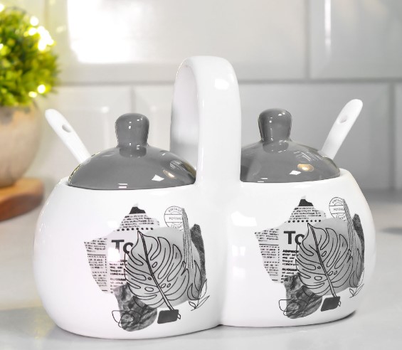 Lavenir Соусница "Today" 270/270 мл, 16*13*9,5 см HC230-L812 доломит
