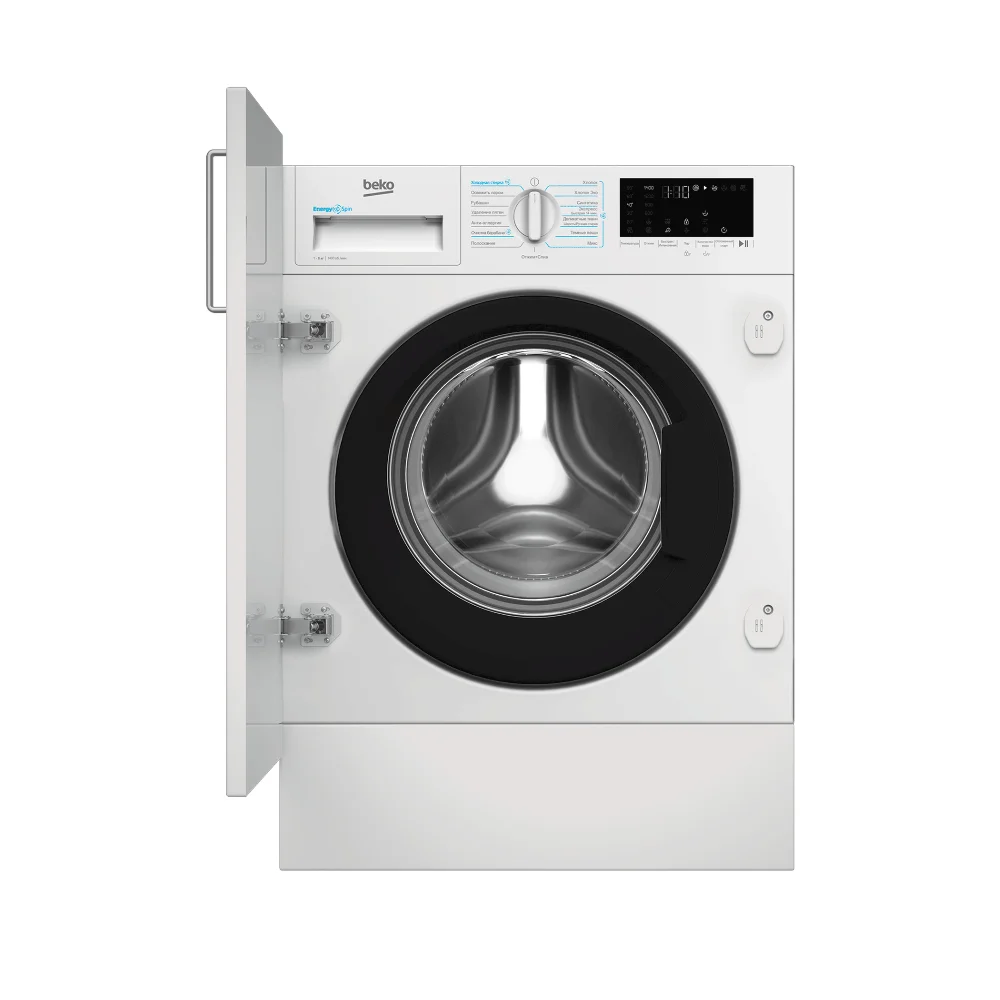 Встраиваемая стиральная машина Beko BI3WBT8841 W белая