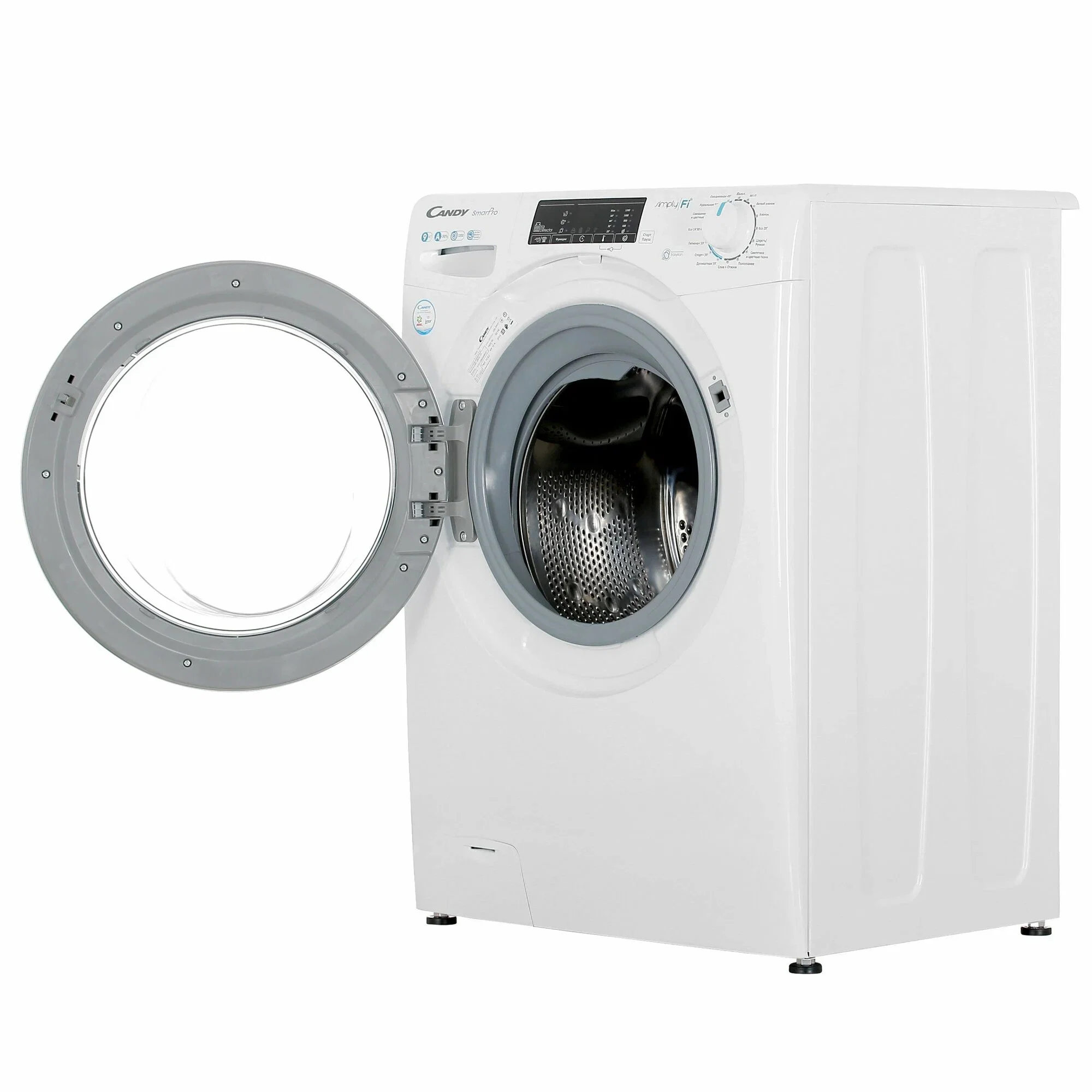 Стиральная машина Candy Smart Pro CSO 129T3/1-07 кл.:A-30% , 9кг.,1200 об/мин,60х85х53, белый