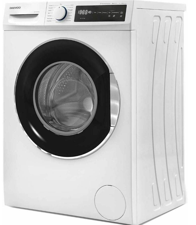 Стиральная машина DAEWOO WM712T2TWB9RU 7кг 1200об 59.70х50х84.50 см сенсорный дисплей ИНВЕРТОРНАЯ — фото 1