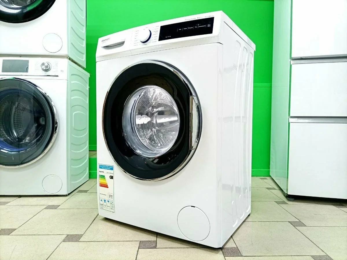 Стиральная машина DAEWOO WM712T2TWB9RU 7кг 1200об 59.70х50х84.50 см сенсорный дисплей ИНВЕРТОРНАЯ