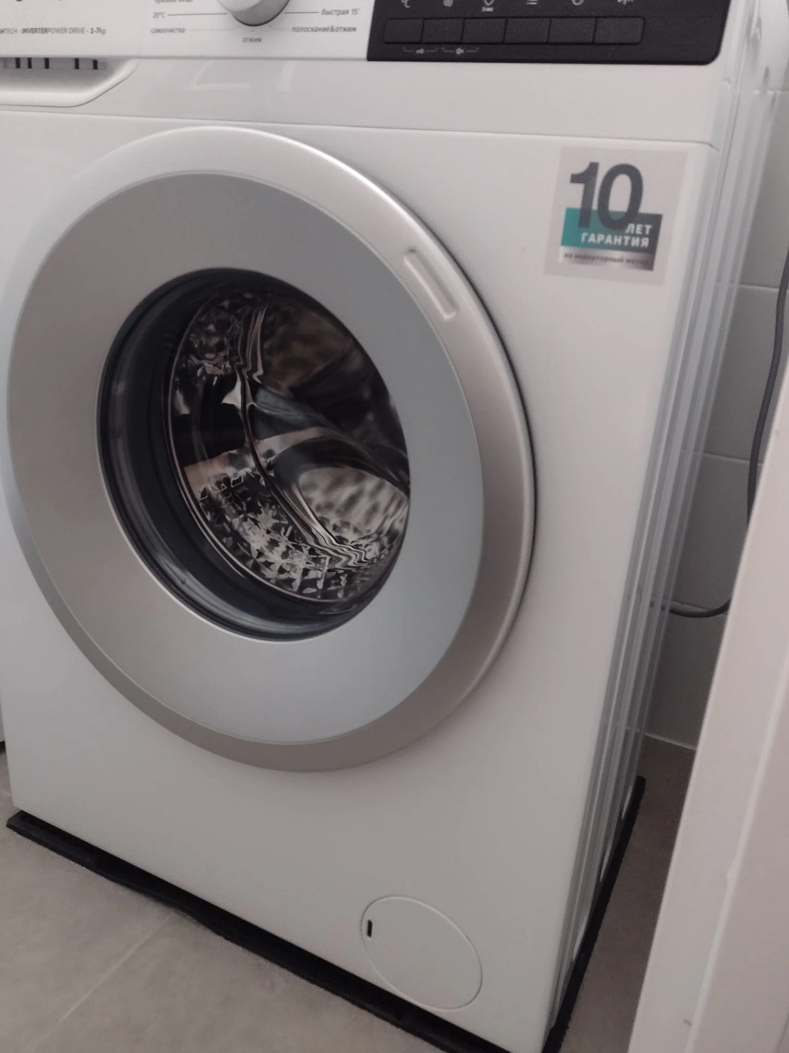 Стиральная машина Gorenje W2NHPI72SCS 7кг 60*85*46,5 1200 об/мин дисплей инвертер пар,
