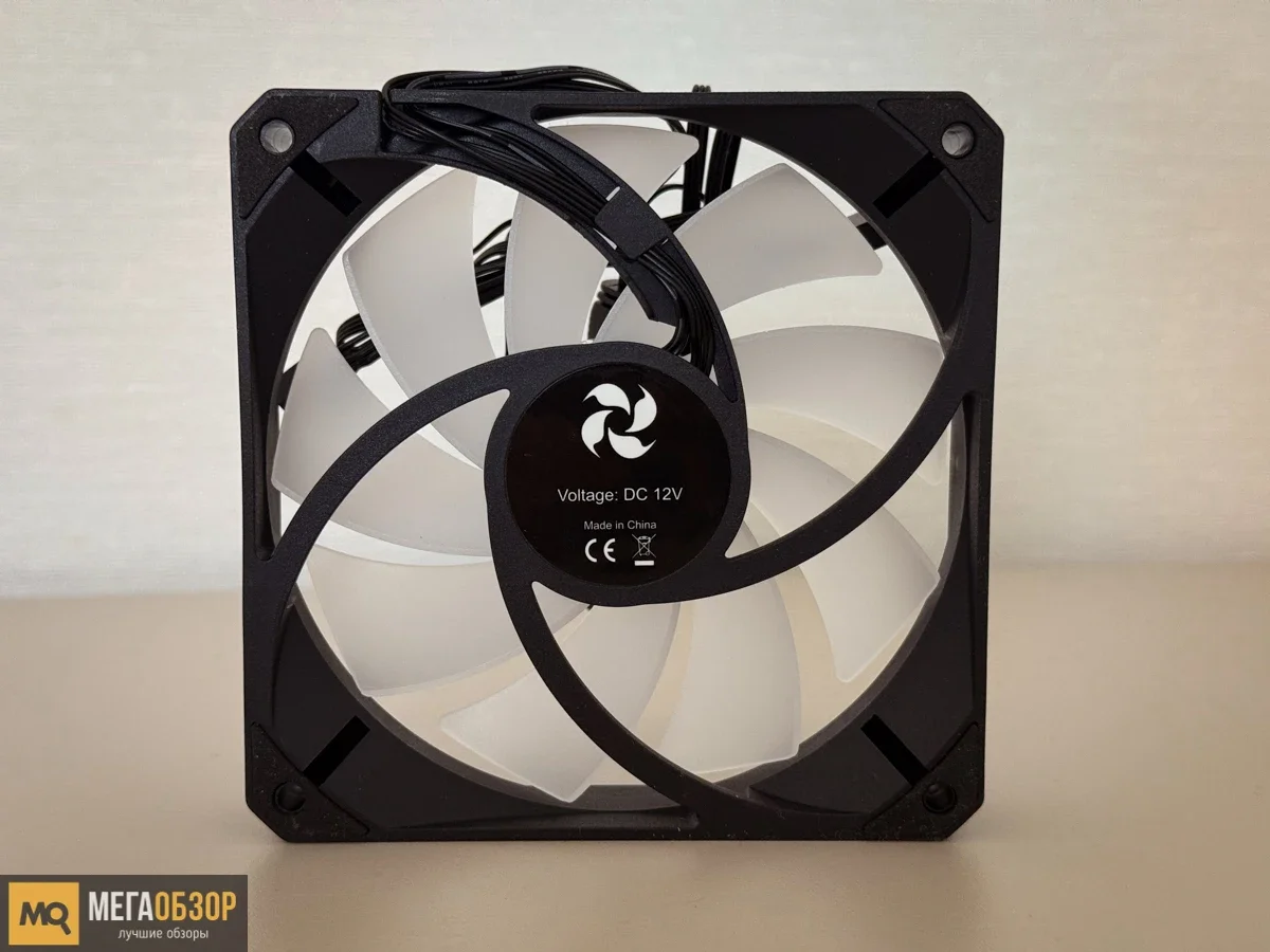 Вентилятор для корпуса 4FAN F55 Black 120mm 3 in 1 (F5512B1)
