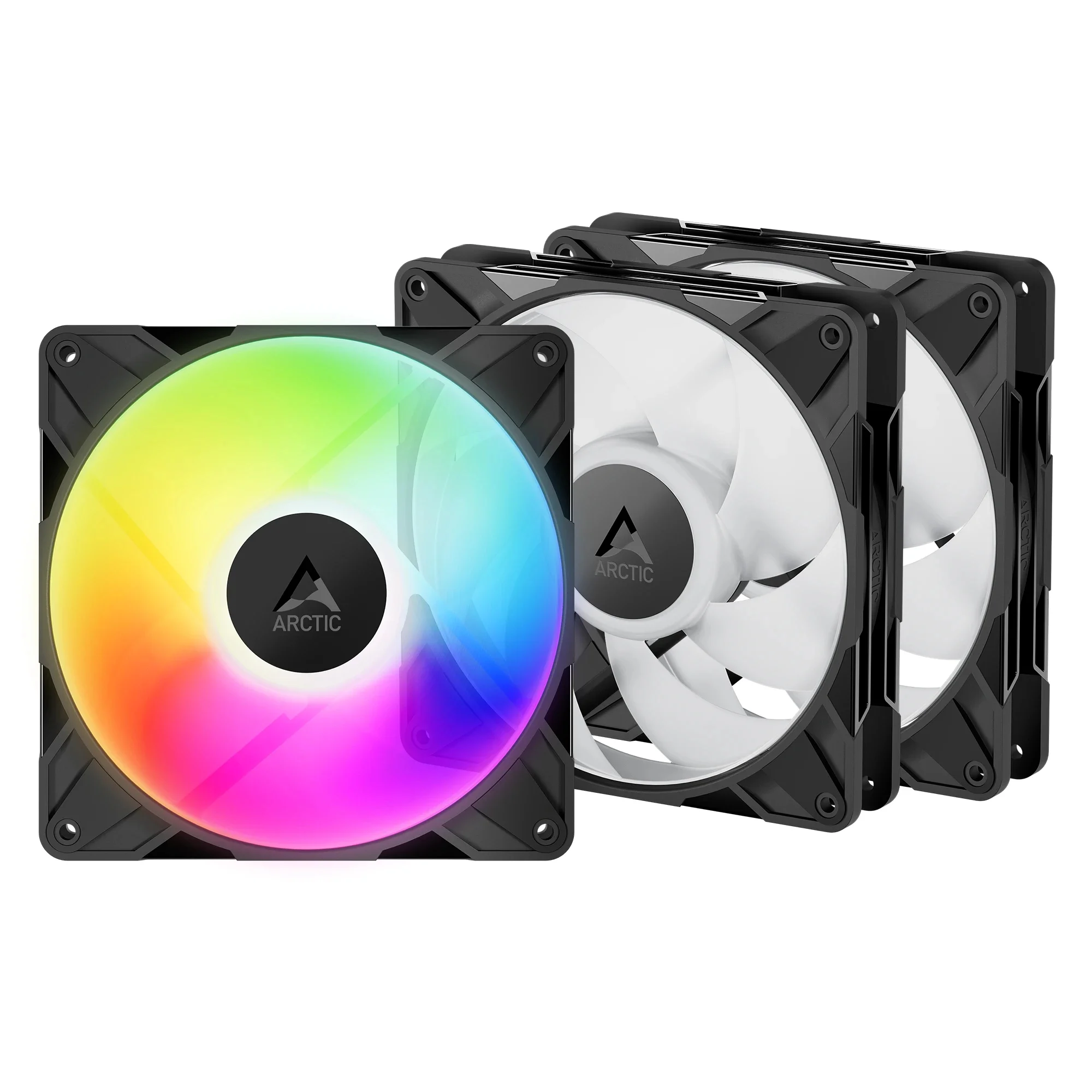 Вентилятор для корпуса Arctic P12 Pro Reverse A-RGB - 3 Pack (ACFAN00333A)