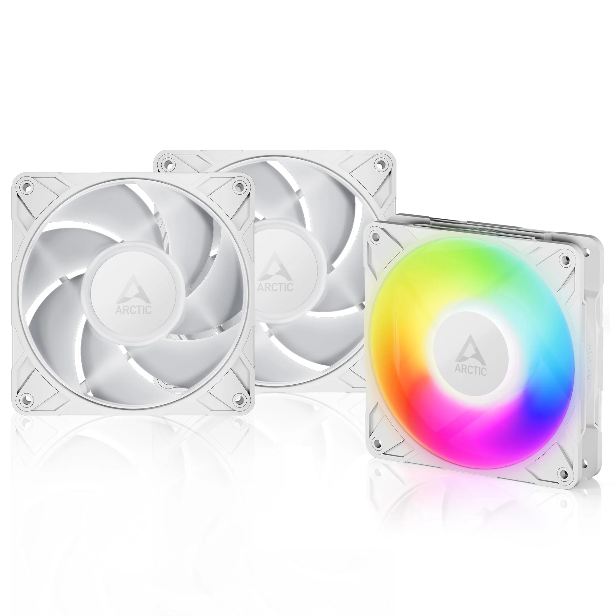 Вентилятор для корпуса Arctic P14 Pro A-RGB White - 3Pack (ACFAN00321A)