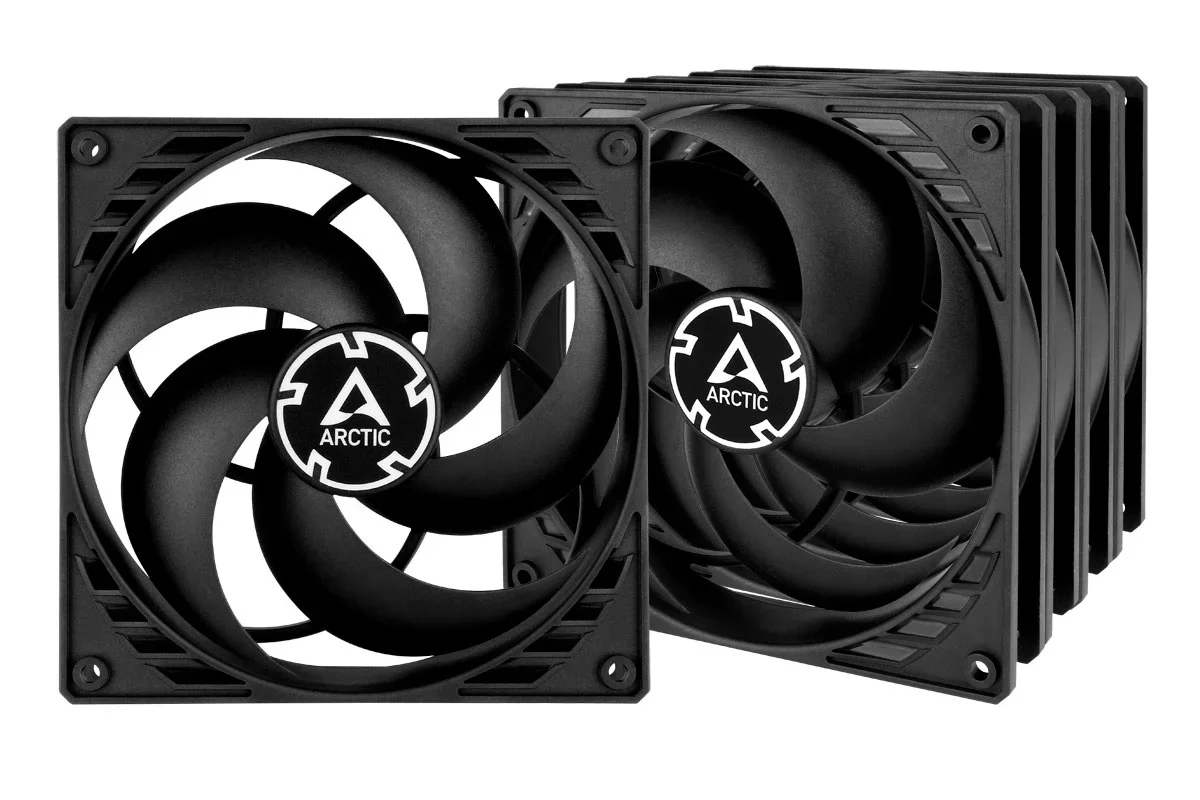Вентилятор для корпуса Arctic P14 Value Pack black/black 5x140mm (ACFAN00136A)