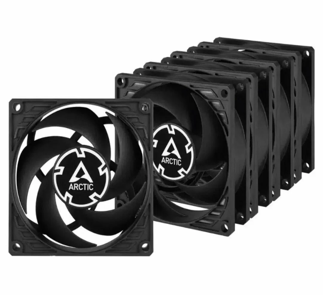 Вентилятор для корпуса Arctic P8 Black/Black 5x80mm (ACFAN00153A)