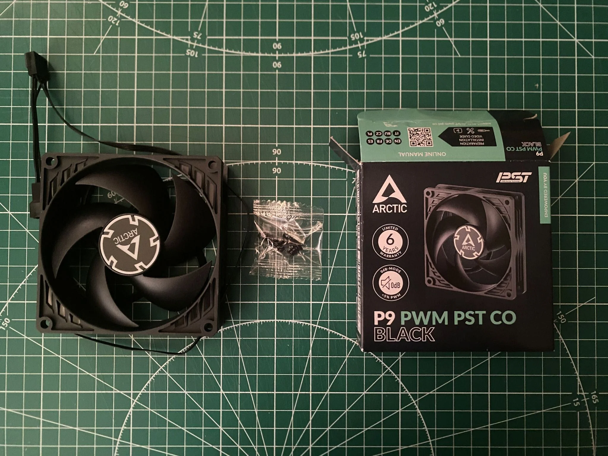 Вентилятор для корпуса Arctic P9 PWM PST CO Black (ACFAN00299A)