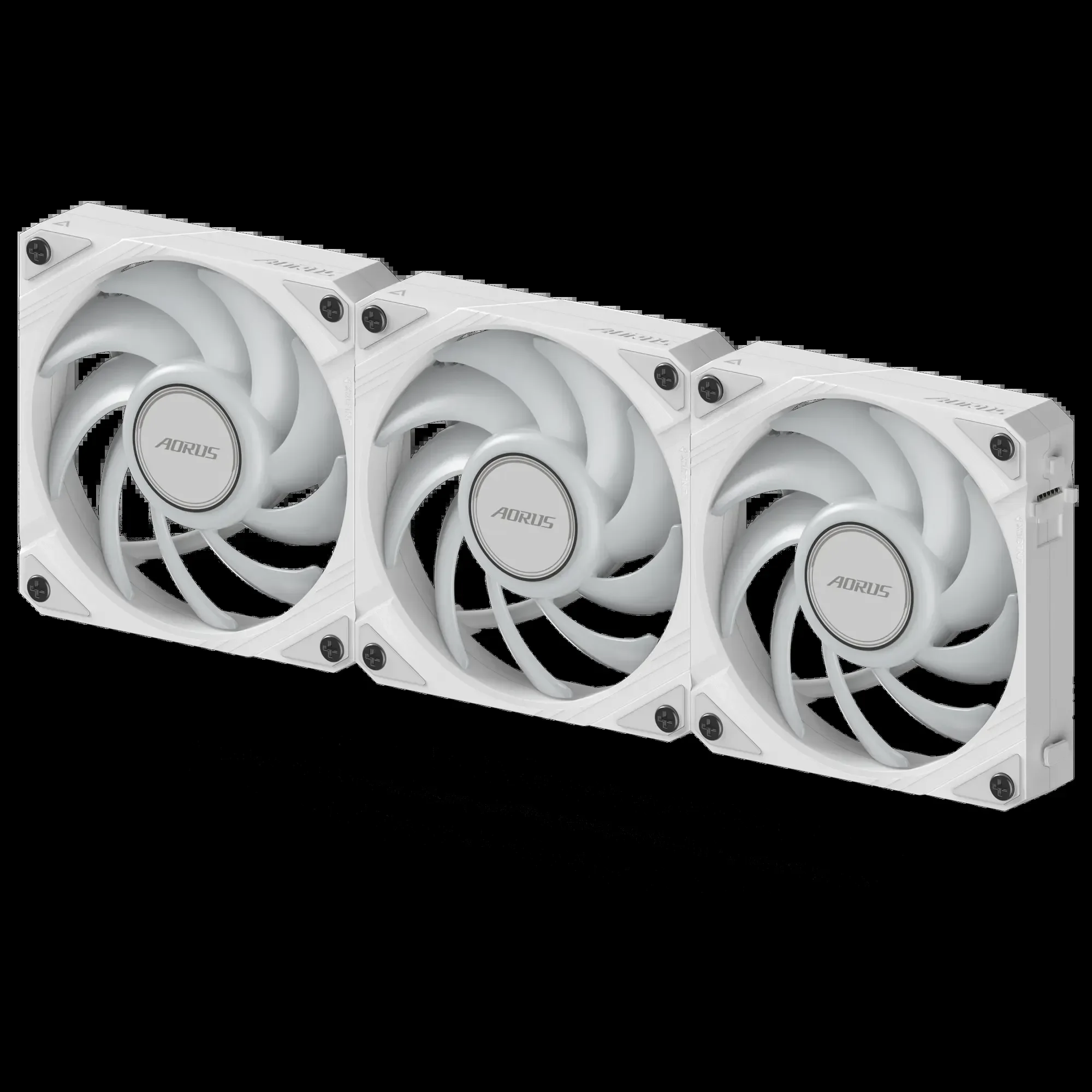 Вентилятор для корпуса Gigabyte AORUS EZ CHAIN FAN 120 ICE 3 шт. (GP-ECFAN1203 ICE)