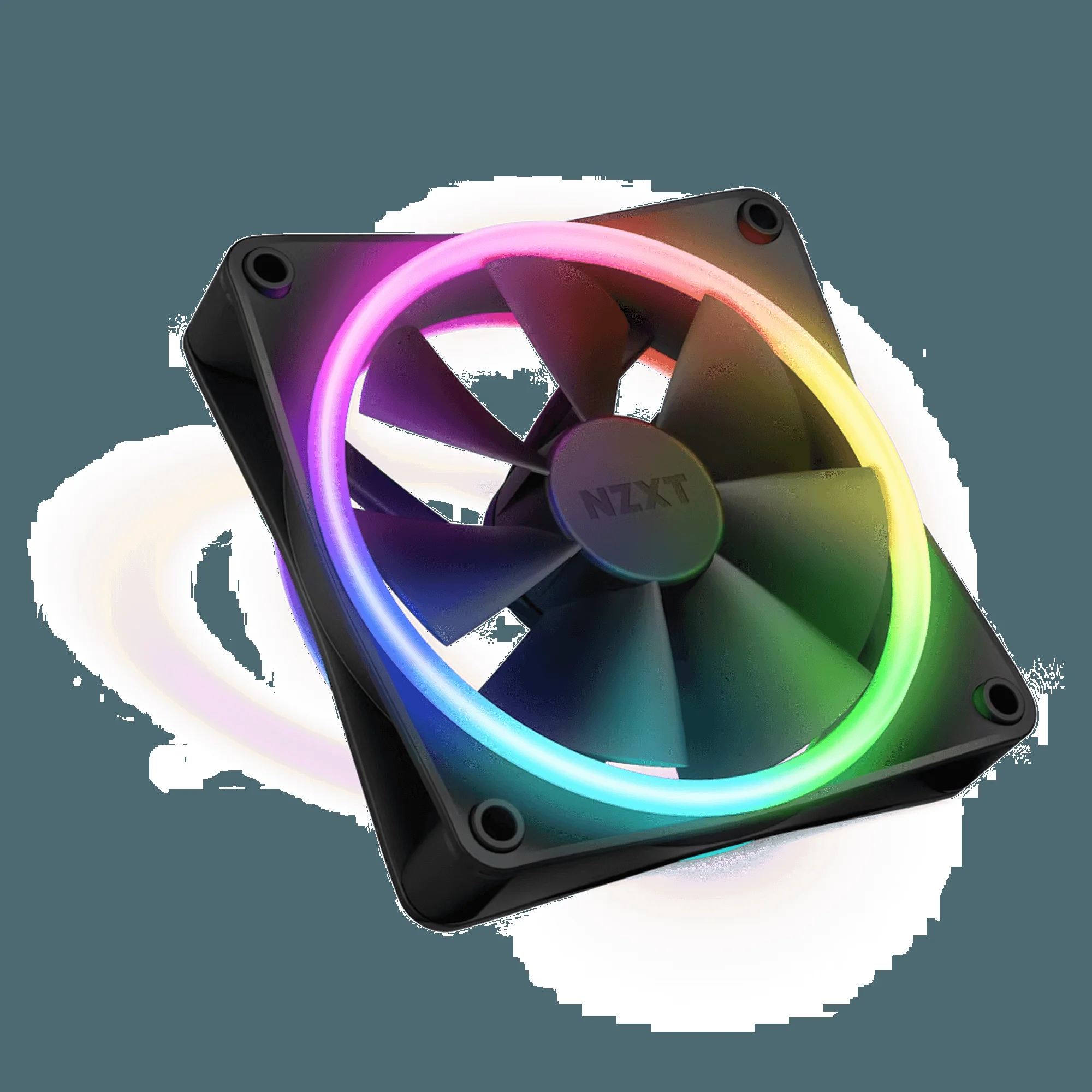 Вентилятор для корпуса NZXT F120 RGB DUO Triple Pack 3x120mm Black (RF-D12TF-B1)