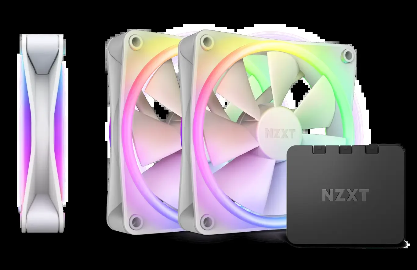 Вентилятор для корпуса NZXT F120 RGB DUO Triple Pack 3x120mm Black (RF-D12TF-B1)