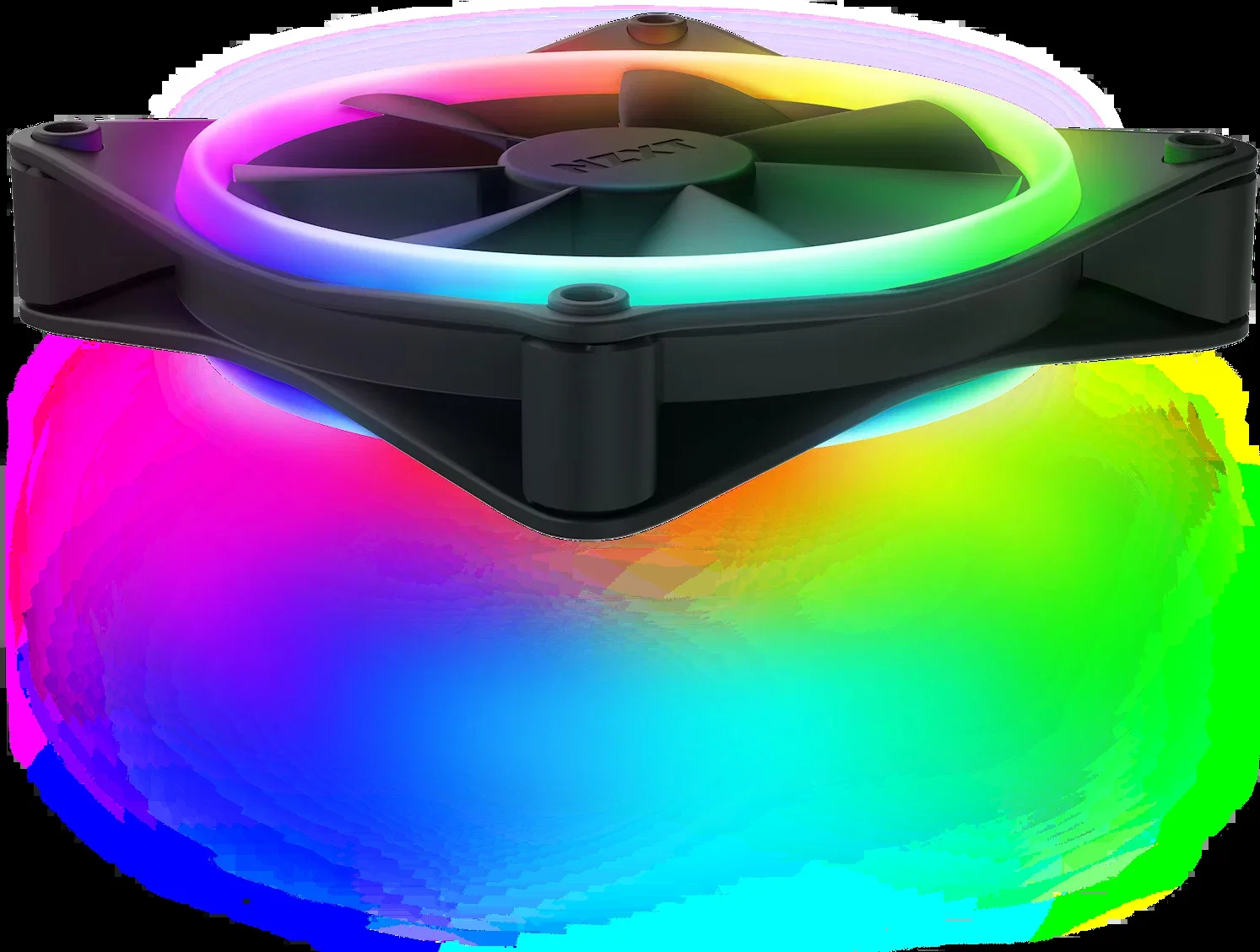 Вентилятор для корпуса NZXT F120 RGB DUO Triple Pack 3x120mm Black (RF-D12TF-B1)