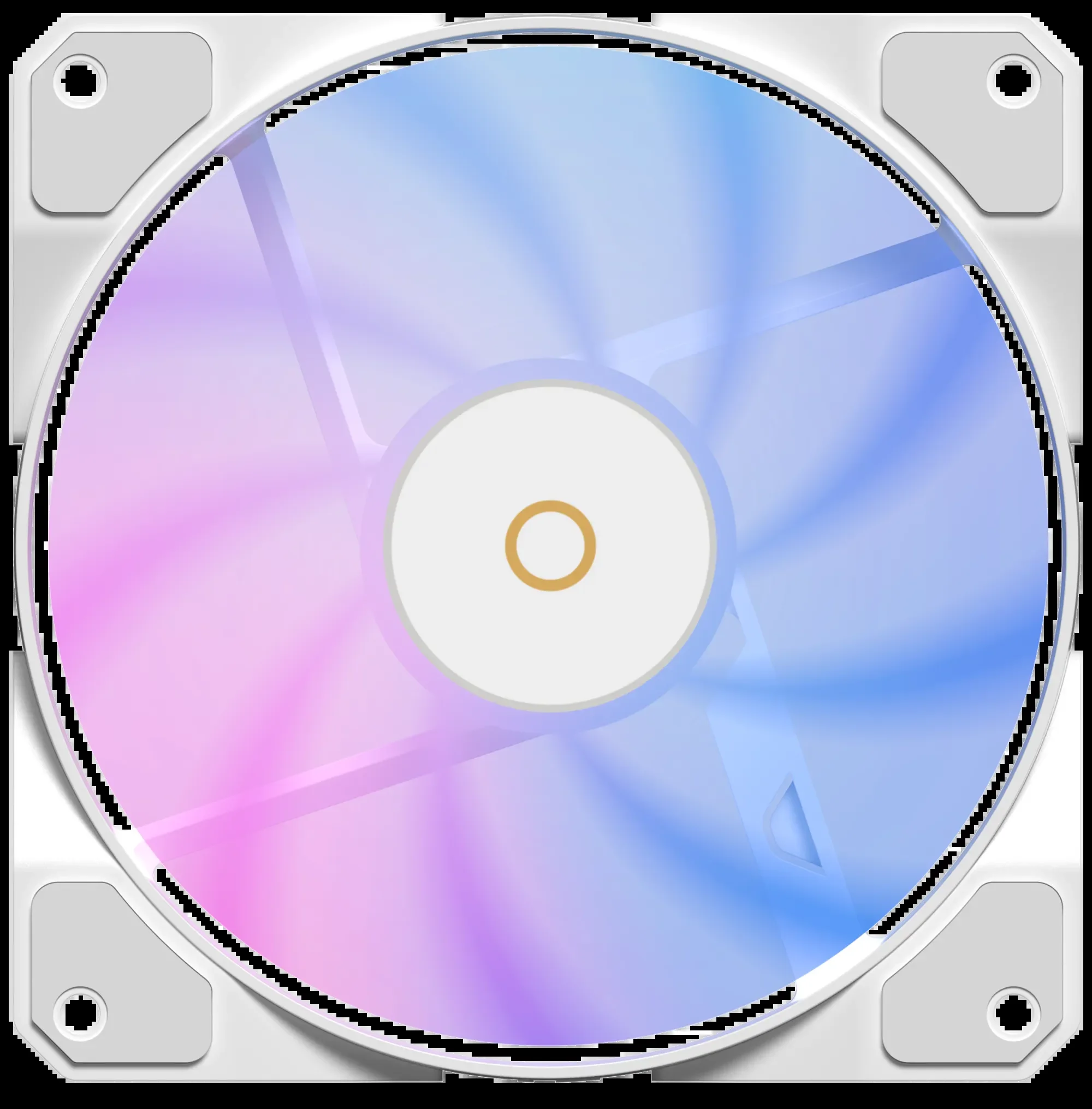 Вентилятор для корпуса Ocypus Beta F12 WH ARGB REVERSE BLADE