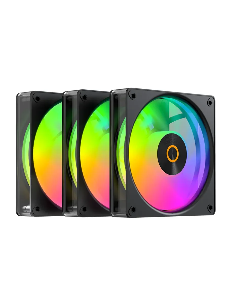 Вентилятор для корпуса Ocypus Gamma F12 Elite BK ARGB 3-IN-1 (Gamma-F12-BK3AM00E-GL)