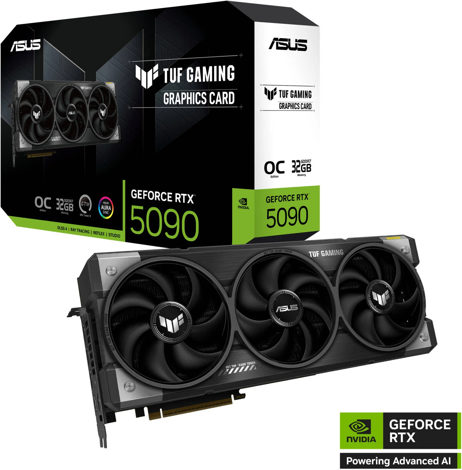 Видеокарта Asus GeForce RTX 5070 TUF Gaming OC 12GB (TUF-RTX5070-O12G-GAMING)