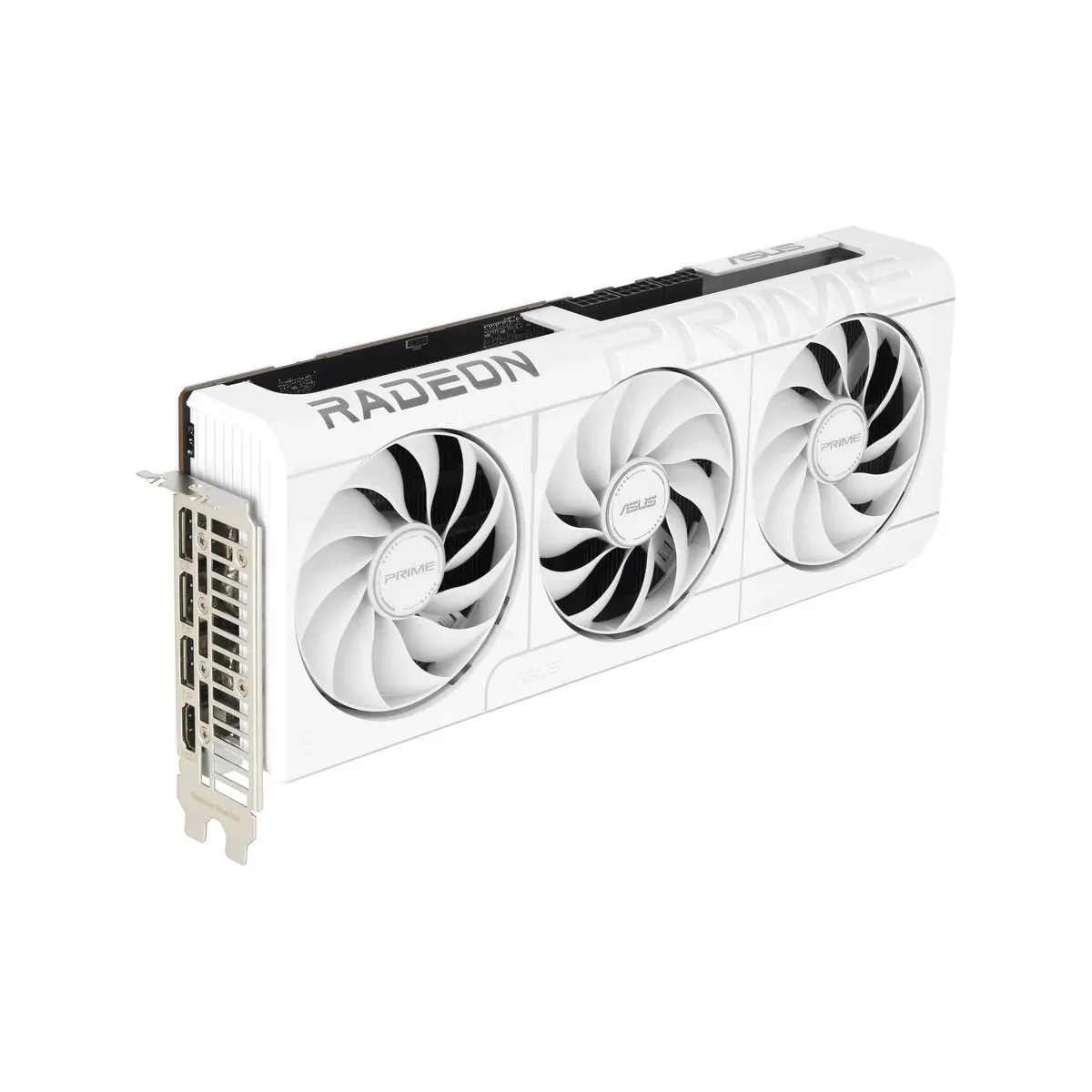 Видеокарта Asus Radeon RX 9070 XT PRIME WHITE OC 16GB (PRIME-RX9070XT-O16G-WHITE)