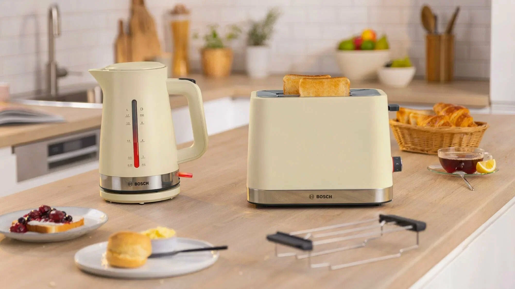 Тостер Bosch TAT4M221 белый