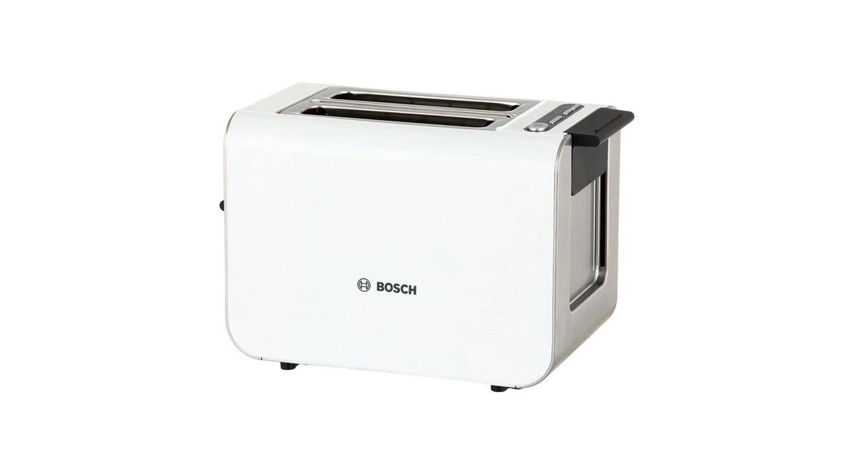 Тостер Bosch TAT8611N 860Вт белый