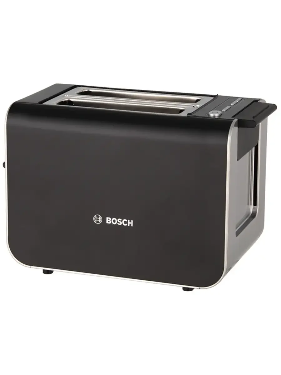 Тостер Bosch TAT8613N 860Вт черный