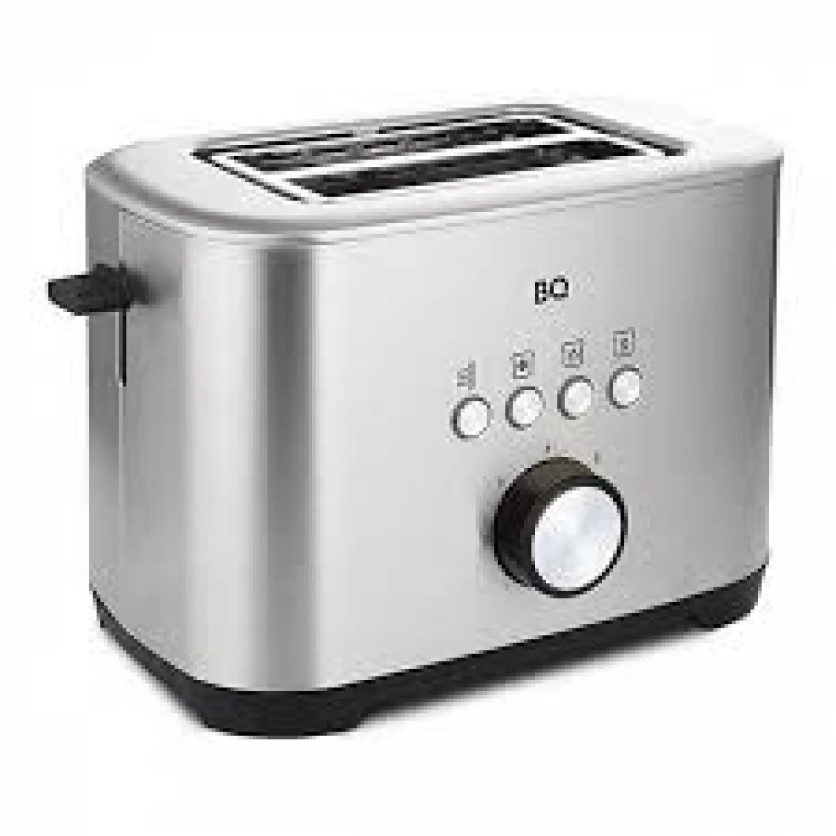 Тостер BQ T1010 Steel-Black, Мощность 800 Вт, 7 степеней поджаривания